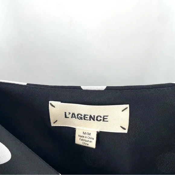 L'Agence Jane V-Neck Adjustable Casual Effortless Spaghetti Strap 100% Silk Tank - Picture 5 of 6